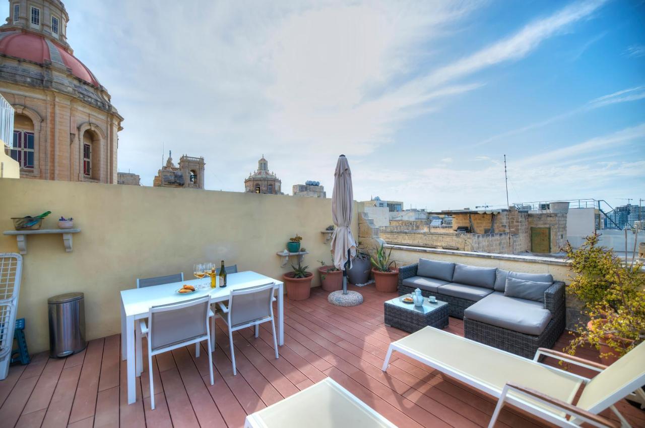 Comfy 1 Bedroom - Sun Terrace & Sea Views Gbuh1-1 Valletta Exterior photo